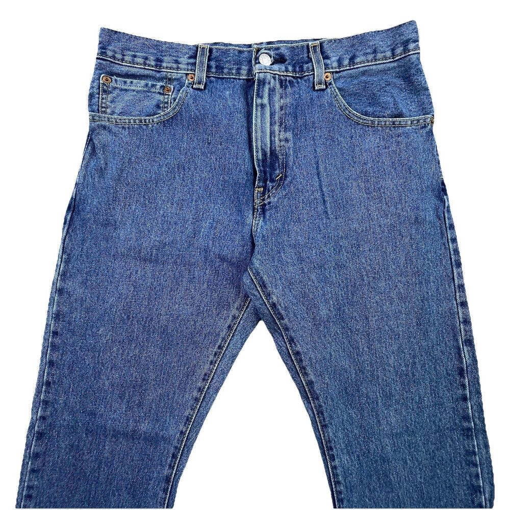 Levi's 517 Bootcut Jeans Men's 32x32 Blue Denim Cotton Western Workwear